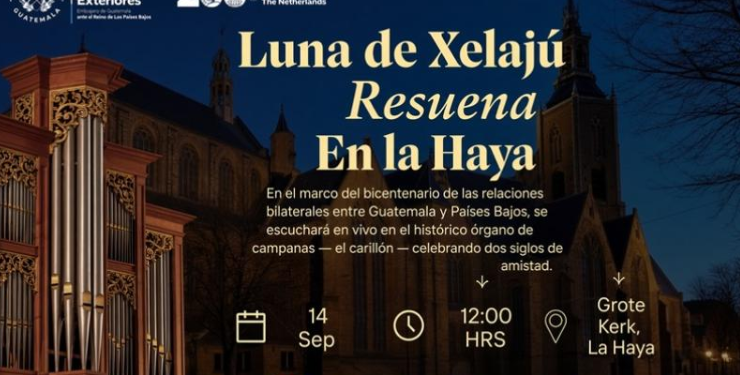 "Luna de Xelajú" resonará en el corazón de La Haya
