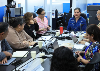 Reunión del Comité de Emergencia institucional para coordinar acciones ante los desafíos agroclimáticos que enfrenta el país. / Foto: MAGA