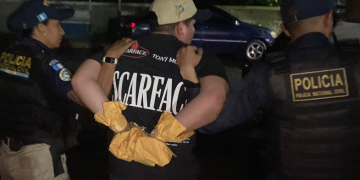 PNC captura a cuatro salvadoreños presuntos integrantes de la Mara Salvatrucha