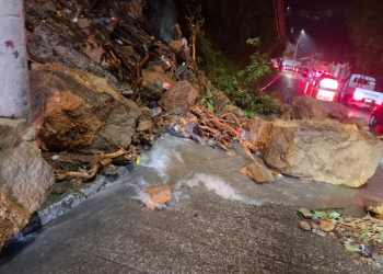 Conred atiende emergencias por lluvias en distintos departamentos./Foto: Conred.