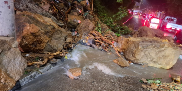 Conred atiende emergencias por lluvias en distintos departamentos./Foto: Conred.