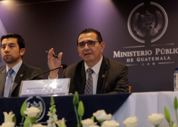 Fiscal del MP destaca la visita de los fiscales federales de Estados Unidos. / Foto: Alex Jacinto