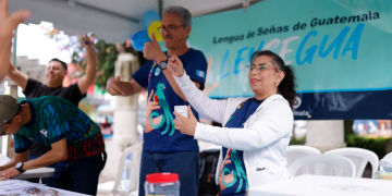 Quinta Feria de Lengua de Señas de Guatemala. / Foto: Gilber Garcia