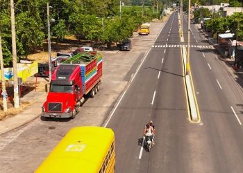 FSS mejoró 2.9 kilómetros de carretera en Tiquisate, Escuintla./Foto: CIV.