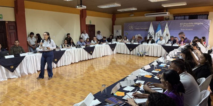 Instalan Gobierno Departamental en Baja Verapaz
