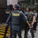 PNC realizó diversas capturas de personas que se encontraban bloqueando las vías. (Foto: PNC)