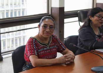 María Juana Elías durante su comparecencia ante el Juzgado Tercero Penal, que resolvió a su favor y cerró el proceso relacionado con las manifestaciones de 2023. / Foto: DCA.