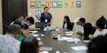 SESAN utiliza juego educativo para reforzar prevención ante sequía. /Foto: SESAN