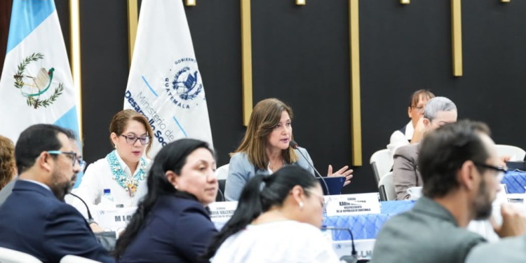 Vicepresidenta solicitó atención prioritaria a los 15 municipios de la Región Trifinio. (Foto: vicepresidencia)