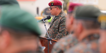 Ministro de la Defensa reafirmó el compromiso de Guatemala en honrar la confianza del gobierno de Estados Unidos. (Foto: Gobierno de Guatemala)