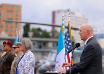 Alianza de seguridad entre Guatemala y Estados Unidos permitió la compra de armamento militar. / Foto: Gobierno de Guatemala.