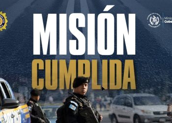 Agentes de la PNC logran habilitar todas las vías de tránsito del país. (Foto: PNC)