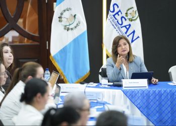 Vicepresidenta Karin Herrera coordina acciones ante la sequía. (Foto: Vicepresidencia)