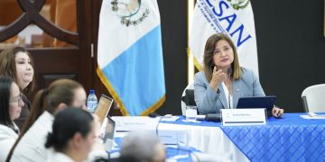 Vicepresidenta Karin Herrera coordina acciones ante la sequía. (Foto: Vicepresidencia)