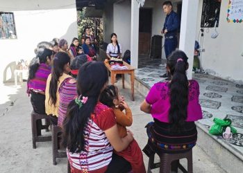 Taller cultural reunió a mujeres para fortalecer su identidad maya mam./Foto: MCD.