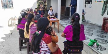 Taller cultural reunió a mujeres para fortalecer su identidad maya mam./Foto: MCD.