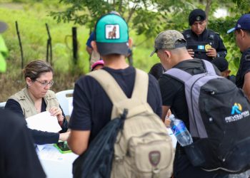 IGM ha identificado 250 personas en tránsito migratorio desde Honduras. / Foto: IGM.