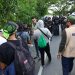 PNC activó un plan integral ante el recorrido de caravana migrante. / Foto: IGM