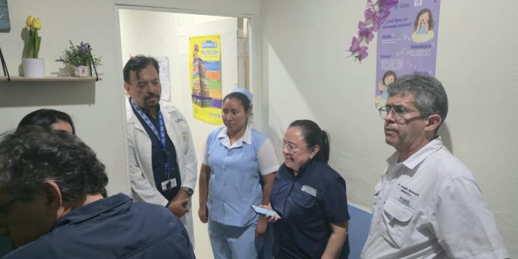 Salud supervisa servicios y equipamiento en Hospital de Escuintla