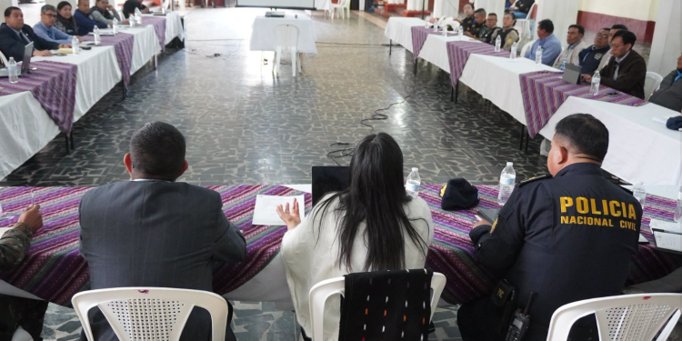 Santiago Sacatepéquez fortalece acciones para la seguridad ciudadana