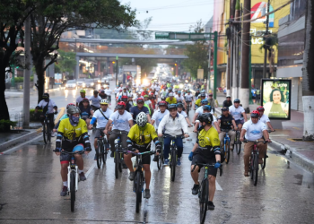 Departamento de Tránsito promueve primer Bicitur por el Día Mundial Sin Auto
