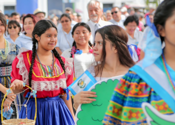 Chiquimula: alegría, civismo y patriotismo durante una jornada en el marco de independencia