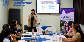 Desarrollan tercera reunión de la Comisión de la Mujer ante el Codede de Escuintla