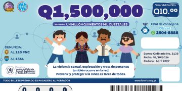 SVET anuncia billete de lotería para promover la protección de menores./Foto: SVET.