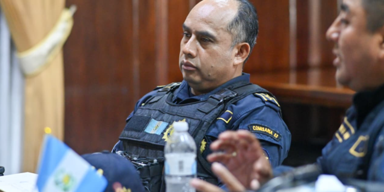 Nuevo jefe de la Comisaría 34 de Retalhuleu fortalece acciones de seguridad en el departamento