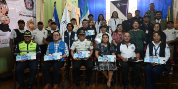 Lanzan campaña Llama de la Prevención por las fiestas de independencia en Quetzaltenango