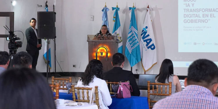 Baja Verapaz participa en lanzamiento de curso sobre inteligencia artificial y transformación digital