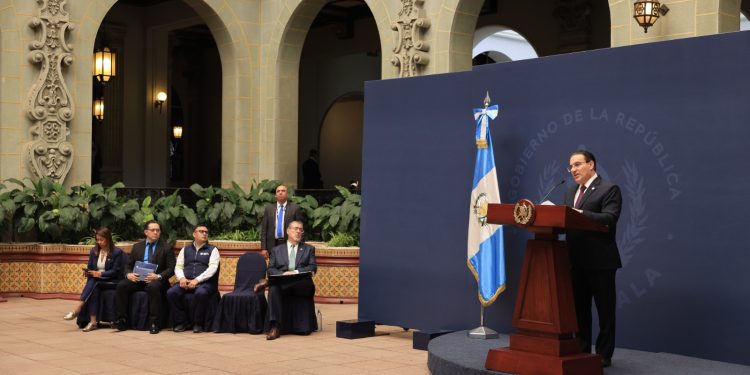 El ministro de Gobernación, Marco Antonio Villeda. / Foto: Mingob.