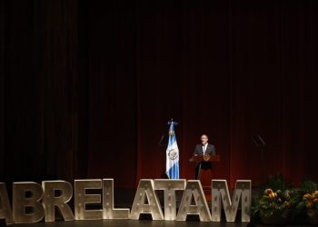 Presidente Bernardo Arévalo en Abrelatam/ConDatos 2026