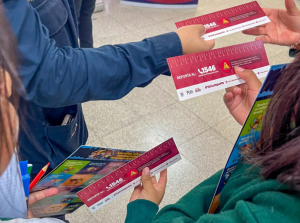 PGN promueve la protección de las niñas con actividades educativas en Mixco. / Foto: Alba Keneth