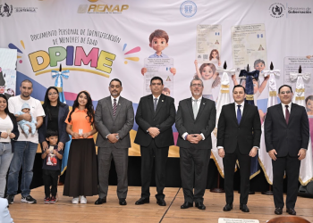 Renap lanza Documento Personal de Identificación de Menores de Edad
