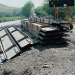 Trasladan puente modular al km 111 de la ruta al Atlántico./Foto: Caminos.