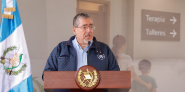 Presidente Bernardo Arévalo, en Quetzaltenango.