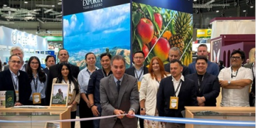 Productos guatemaltecos despiertan interés en Fruit Attraction. / Foto: Minex.