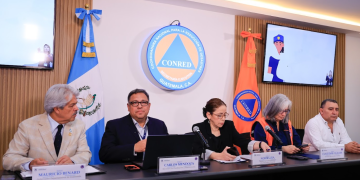 Comparten acciones de atención a la emergencia de Villa Hermosa I. / Foto: Analí Camey.
