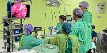 Hospital de Huehuetenango mantiene videolaparoscopía para atención especializada