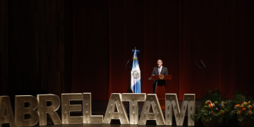 Presidente participó en el encuentro Abrelatam/ConDatos 2026. / Foto: Gilber García.