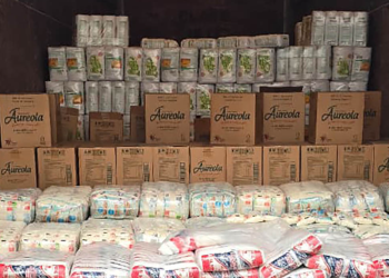 Raciones de alimentos llegaran a familias de tres departamentos. / Foto: MAGA