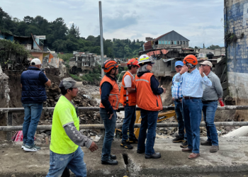 Conred y CIV evaluaron 70 viviendas y el puente de Villa Hermosa