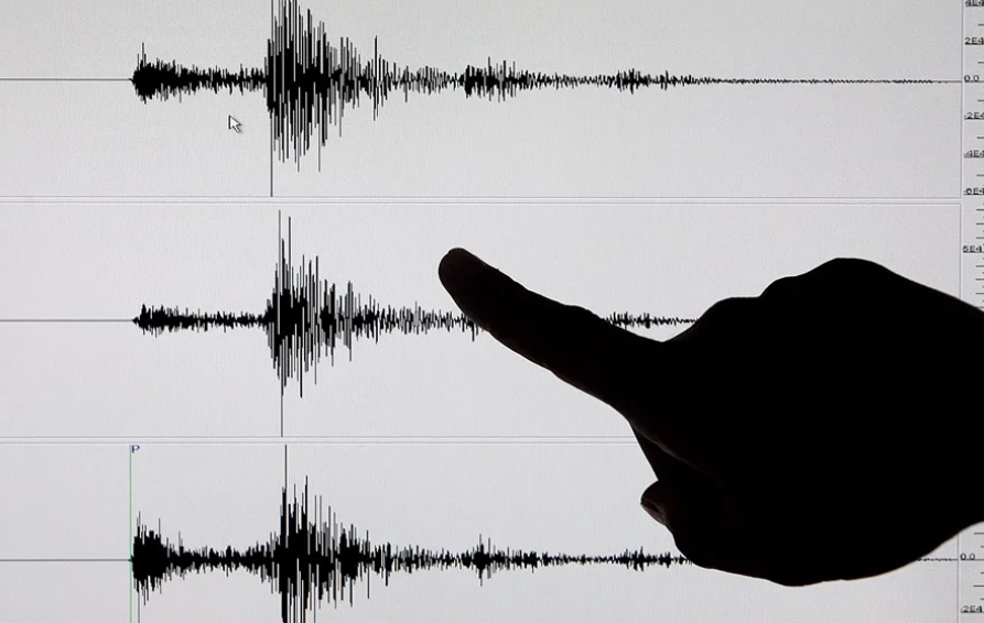 Fotografía de archivo de un sismógrafo que registra un terremoto. EFE