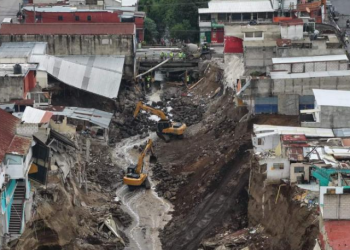 Insivumeh estudia el comportamiento del río Pinula ante los daños en Villa Hermosa