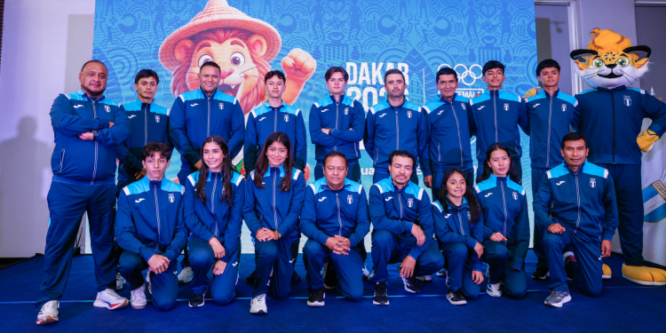 Guatemala juramenta delegación para los Juegos Olímpicos de la Juventud Dakar 2026