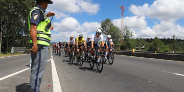 Campaña "Cumpliendo una Vuelta Ciclística Segura". / Foto: Provial.