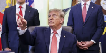 El presidente de Estados Unidos, Donald Trump