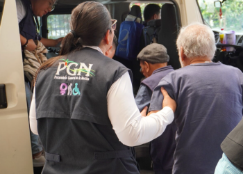 PGN gestiona el ingreso de 108 adultos mayores a hogares de abrigo