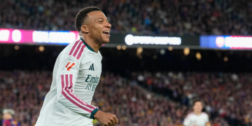 Kylian Mbappé alcanza los 100 goles con el Real Madrid